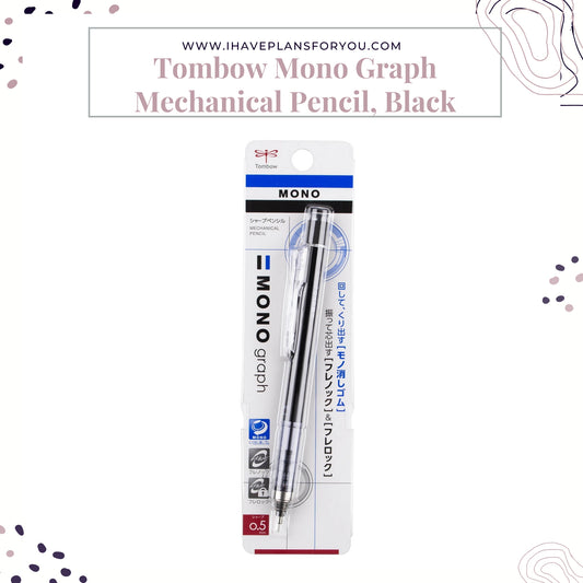 Tombow Mono Graph Mechanical Pencil, Black