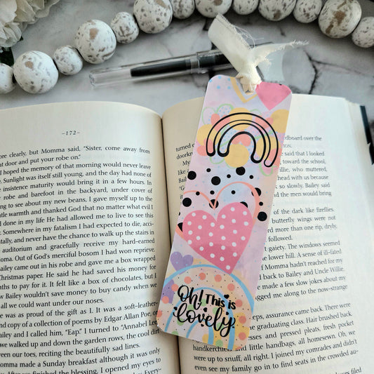 Lovely Spots of Happiness Bookmark