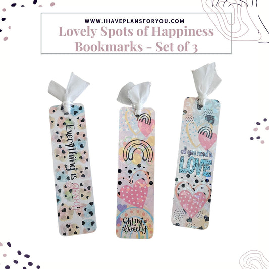 Lovely Spots of Happiness Bookmarks