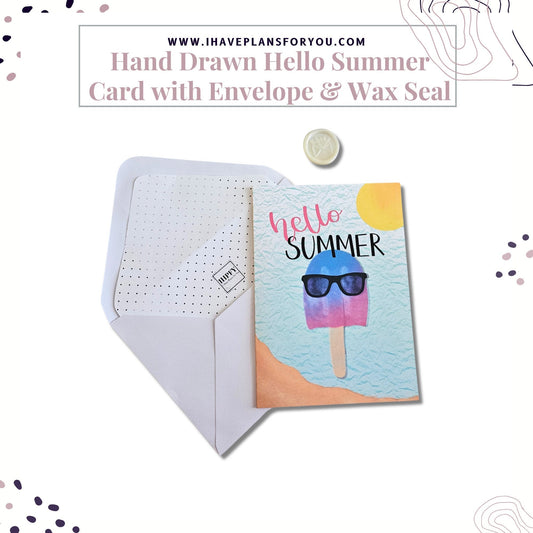 Hello Summer Greeting Card